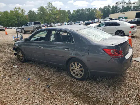 2008 Toyota Avalon Limited VIN 4T1BK36B88U256691 фото 2