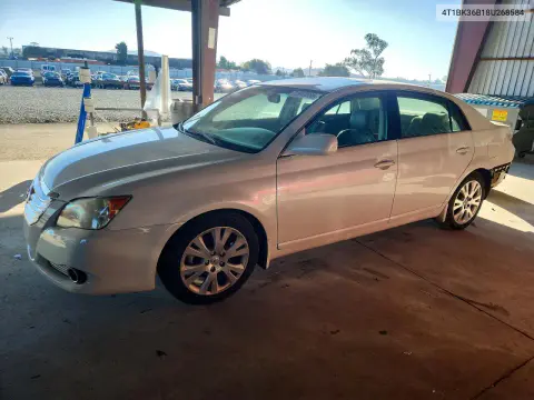 4T1BK36B18U268584 — 2008 Toyota Avalon, Задняя часть, фото до ремонта