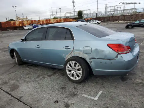 2008 Toyota Avalon Xls VIN 4T1BK36B48U298291 фото 2