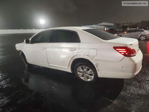 2008 Toyota Avalon Xls VIN 4T1BK36B88U281705 фото 2