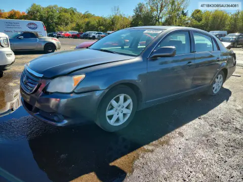 4T1BK3DB5AU364081 — 2010 Toyota Avalon, Задняя часть, фото до ремонта
