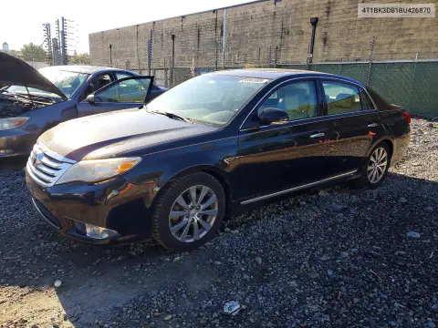 4T1BK3DB1BU426870 — 2011 Toyota Avalon, Сторона, фото до ремонта