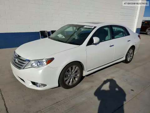 4T1BK3DB1BU379016 — 2011 Toyota Avalon, Передняя часть, фото до ремонта