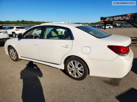 2011 Toyota Avalon Base VIN 4T1BK3DB9BU412814 фото 2