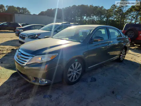 4T1BK3DB1BU380120 — 2011 Toyota Avalon, Передняя часть, фото до ремонта