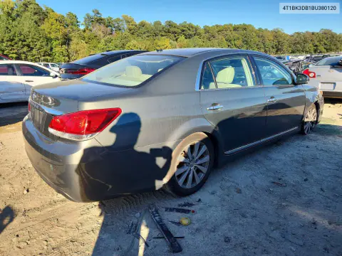 2011 Toyota Avalon Limited VIN 4T1BK3DB1BU380120 фото 3