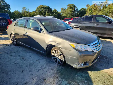 2011 Toyota Avalon Limited VIN 4T1BK3DB1BU380120 фото 4