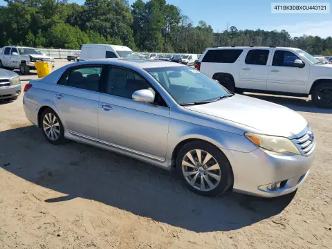 2012 Toyota Avalon Limited VIN 4T1BK3DBXCU443121 фото 4