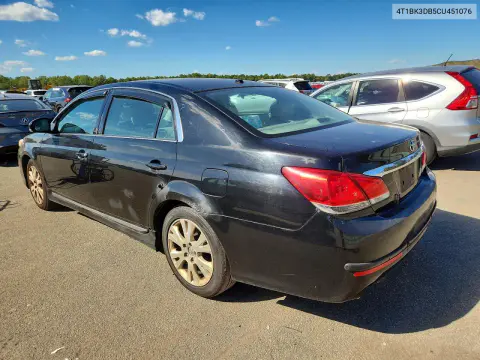 2012 Toyota Avalon Base VIN 4T1BK3DB5CU451076 фото 2