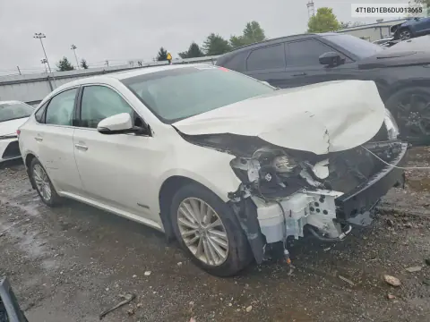 2013 Toyota Avalon Hybrid Xle Touring VIN 4T1BD1EB6DU013665 фото 4