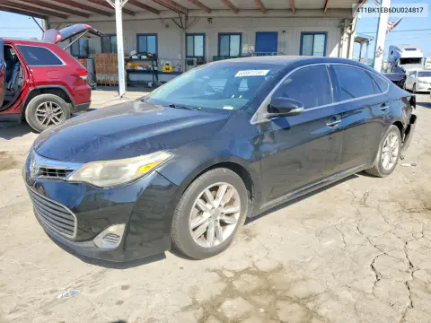 4T1BK1EB6DU024817 — 2013 Toyota Avalon, Задняя часть, фото до ремонта