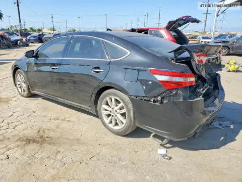 2013 Toyota Avalon Xle VIN 4T1BK1EB6DU024817 фото 2