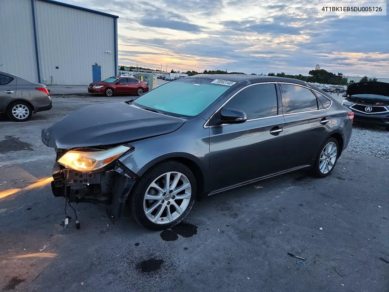 2013 Toyota Avalon Xle Touring VIN 4T1BK1EB5DU005126 фото 1