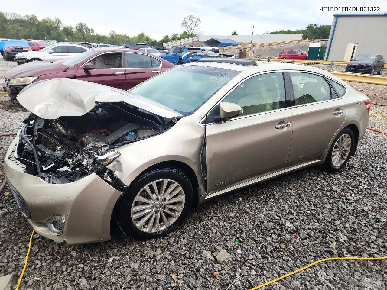 2013 Toyota Avalon Hybrid Xle Premium VIN 4T1BD1EB4DU001322 фото 1