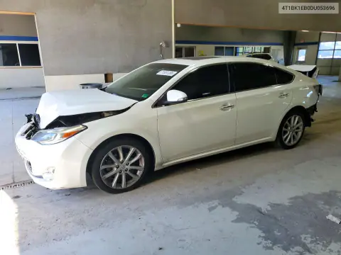 4T1BK1EB0DU053696 — 2013 Toyota Avalon, Задняя часть, фото до ремонта