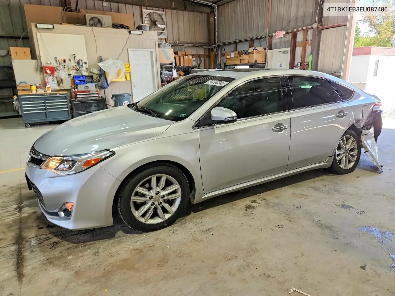 2014 Toyota Avalon Xle Premium VIN 4T1BK1EB3EU087486 фото 1
