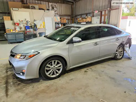 4T1BK1EB3EU087486 — 2014 Toyota Avalon, Задняя часть, фото до ремонта