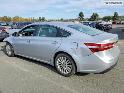 2014 Toyota Avalon Hybrid Xle Touring VIN 4T1BD1EBXEU022435 фото 2