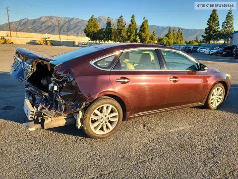 2015 Toyota Avalon Xle Premium VIN 4T1BK1EB5FU146846 фото 3