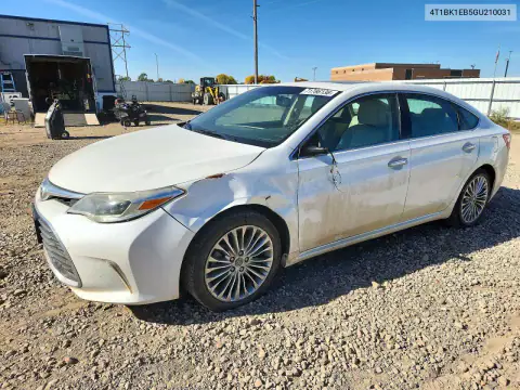 4T1BK1EB5GU210031 — 2016 Toyota Avalon, Передняя часть, фото до ремонта