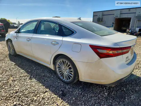 4T1BK1EB5GU210031 — 2016 Toyota Avalon, фото 2 с аукциона Copart, Передняя часть