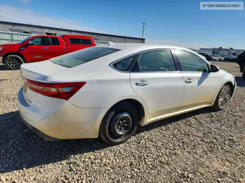 4T1BK1EB5GU210031 — 2016 Toyota Avalon, фото 3 с аукциона Copart, Передняя часть