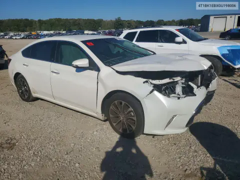 2016 Toyota Avalon Xle VIN 4T1BK1EBXGU198006 фото 4