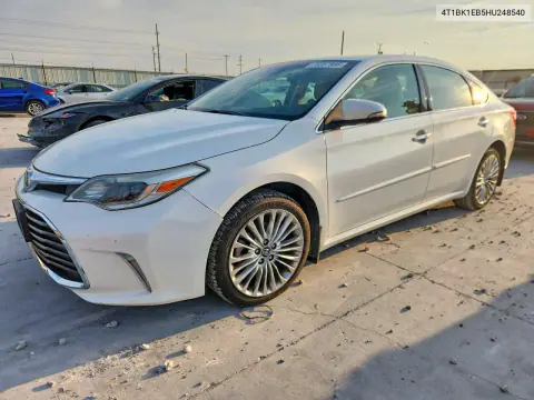 4T1BK1EB5HU248540 — 2017 Toyota Avalon, Сторона, фото до ремонта