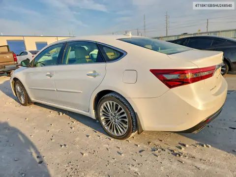 2017 Toyota Avalon Limited VIN 4T1BK1EB5HU248540 фото 2
