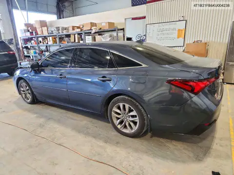 4T1B21FB6KU004238 — 2019 Toyota Avalon, фото 2 с аукциона Copart, Передняя часть