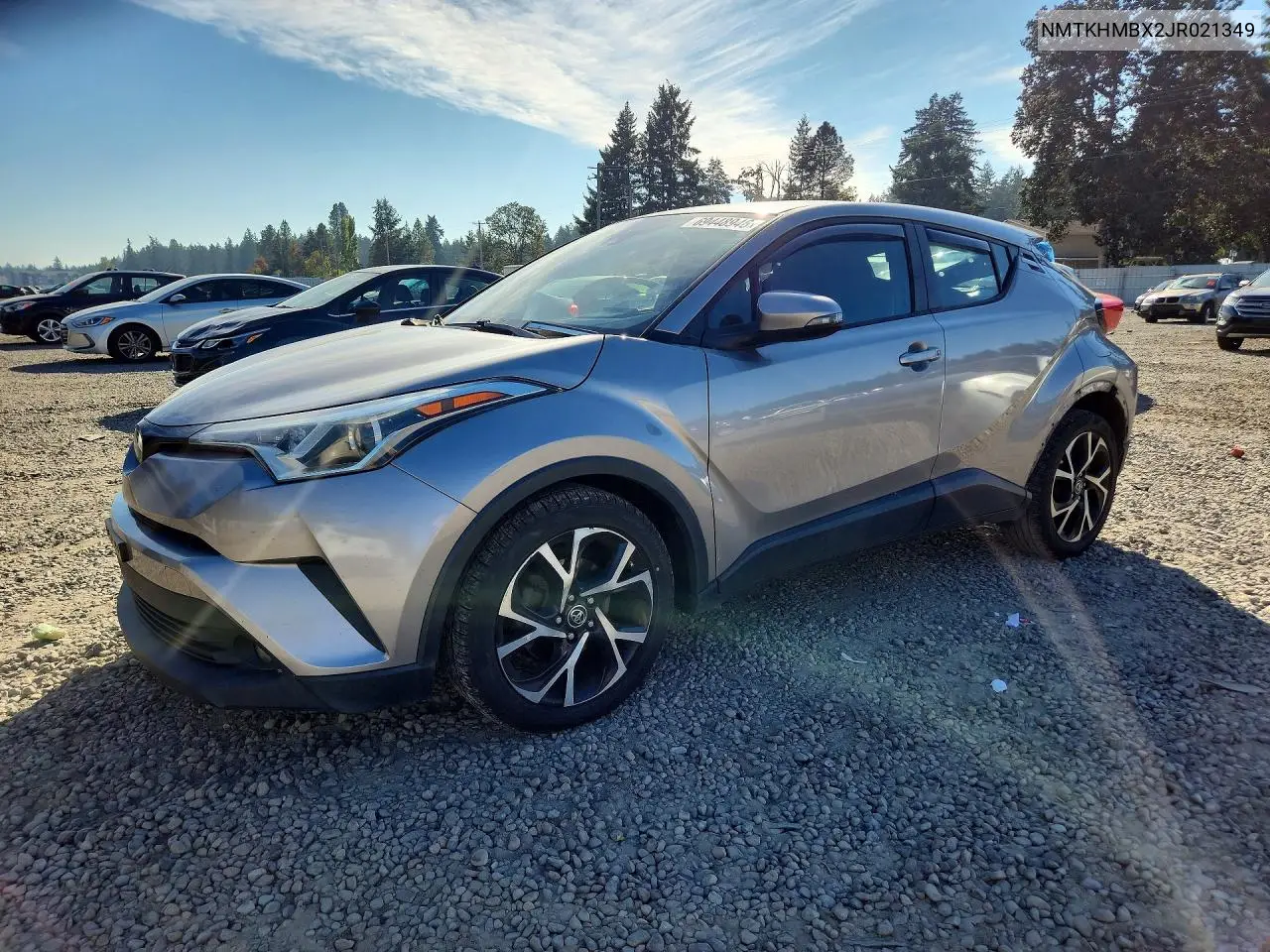 2018 Toyota C-Hr Xle Premium VIN NMTKHMBX2JR021349 фото 1