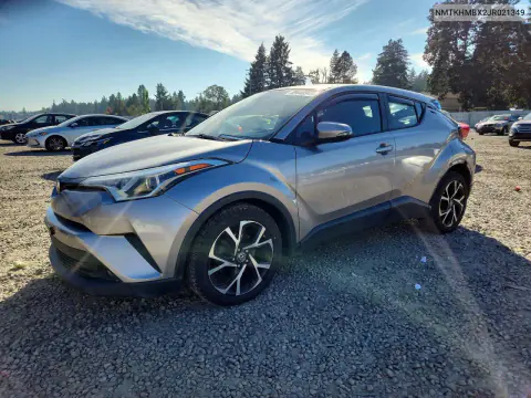 NMTKHMBX2JR021349 — 2018 Toyota C-HR, Сторона, фото до ремонта