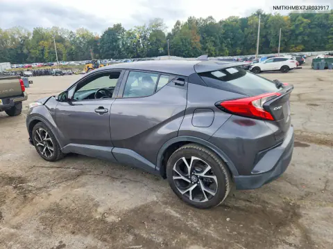 2018 Toyota C-Hr Xle VIN NMTKHMBX7JR033917 фото 2