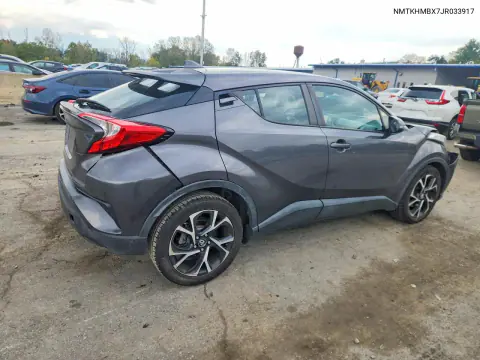 2018 Toyota C-Hr Xle VIN NMTKHMBX7JR033917 фото 3