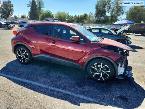 2018 Toyota C-Hr Xle VIN NMTKHMBX8JR010405 фото 4