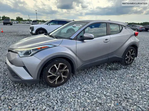 NMTKHMBX3JR047359 — 2018 Toyota C-HR, Механические повреждения, фото до ремонта