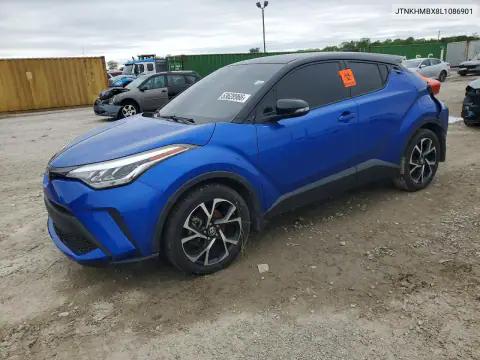 JTNKHMBX8L1086901 — 2020 Toyota C-HR, Пожар, фото до ремонта