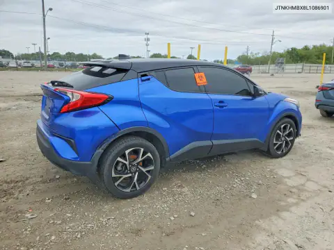 JTNKHMBX8L1086901 — 2020 Toyota C-HR, фото 3 с аукциона Copart, Пожар