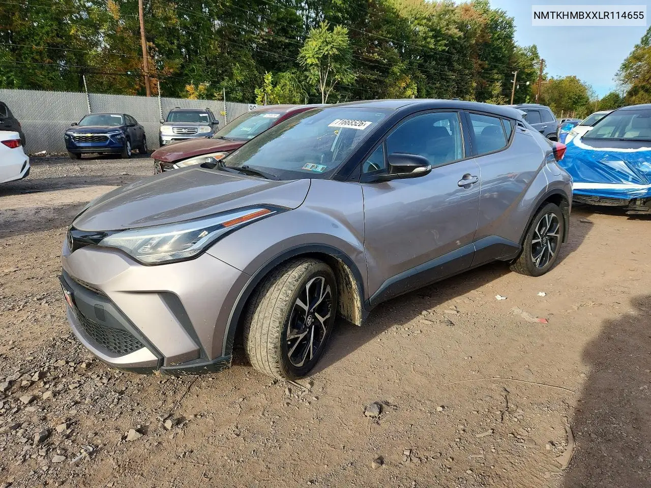 2020 Toyota C-Hr Xle VIN NMTKHMBXXLR114655 фото 1