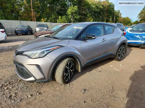 NMTKHMBXXLR114655 — 2020 Toyota C-HR, Задняя часть, фото до ремонта