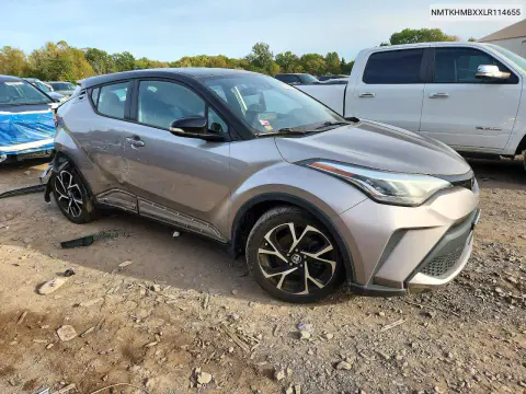 2020 Toyota C-Hr Xle VIN NMTKHMBXXLR114655 фото 4