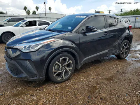 JTNKHMBXXM1113677 — 2021 Toyota C-HR, Задняя часть, фото до ремонта
