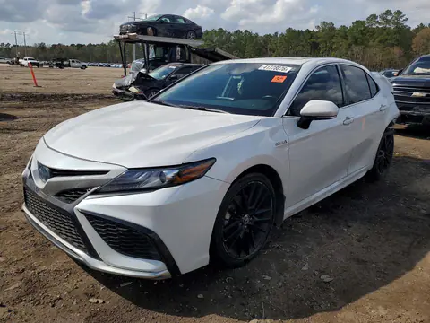 4T1K31AK0MU564506 — 2021 Toyota Camry Hybrid, Задняя часть (Rear End), фото до ремонта