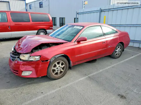 2T1CF28P9XC253326 — 1999 Toyota Camry Solara, Передняя часть, фото до ремонта