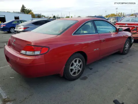 1999 Toyota Camry Solara Se V6 VIN 2T1CF28P9XC253326 фото 3