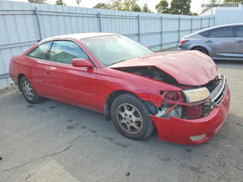1999 Toyota Camry Solara Se V6 VIN 2T1CF28P9XC253326 фото 4