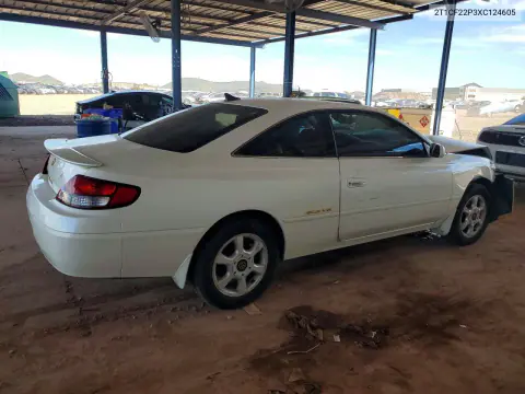 1999 Toyota Camry Solara Sle V6 VIN 2T1CF22P3XC124605 фото 3