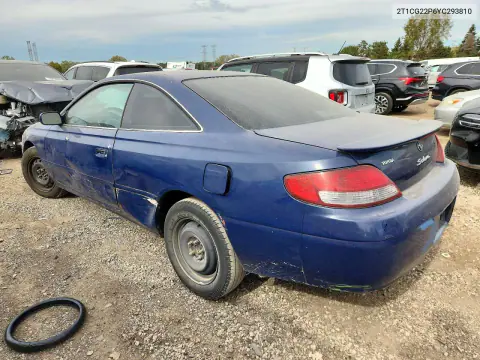 2000 Toyota Camry Solara Se VIN 2T1CG22P6YC293810 фото 2