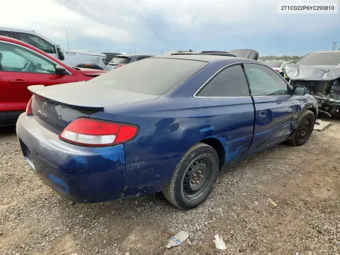 2000 Toyota Camry Solara Se VIN 2T1CG22P6YC293810 фото 3