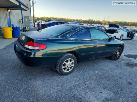 2000 Toyota Camry Solara Se VIN 2T1CG22P2YC326186 фото 3